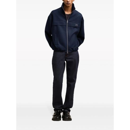 25FW 아미 자켓 HJK058 WV0018 4011 BLUE - AMI