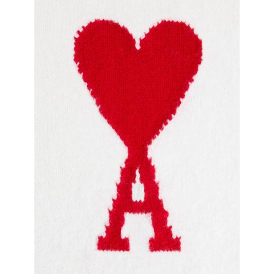 25FW 아미 터틀넥 BFUKS402 018 154 WHITE - AMI