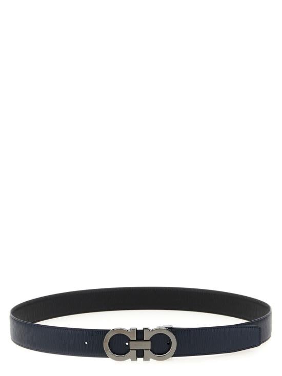  살바토레 페라가모 가죽 벨트 746507NERO MULTICOLOR