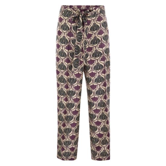 25FW 에스막스마라 스트레이트 팬츠 2529136022600 PURPLE