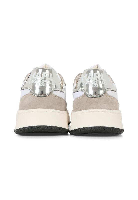 25FW [키즈] 칼라거펠트 스니커즈 Z30986 10P WHITE - KARL LAGERFELD