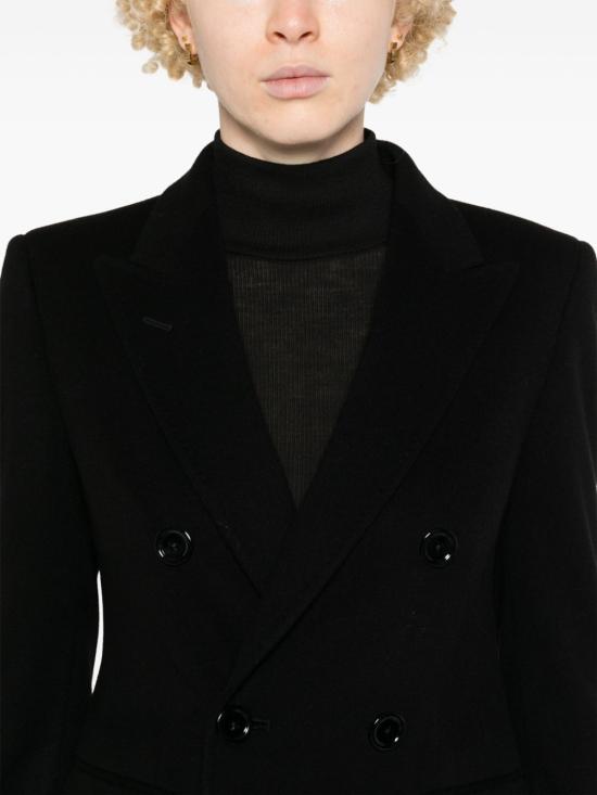  딸리아토레 코트 CPARIGI10B 350001 N5051 BLACK - TAGLIATORE