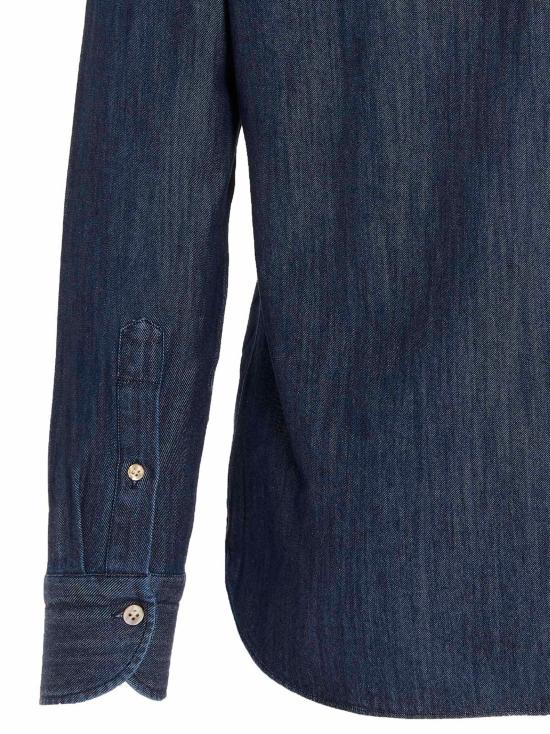 25FW 보리엘로 데님 셔츠 90951 Blue - BORRIELLO