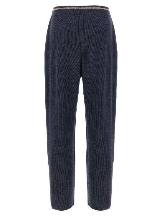 25FW 브루넬로 쿠치넬리 스트레이트 팬츠 M16222799CEP19 Blue - BRUNELLO CUCINELLI