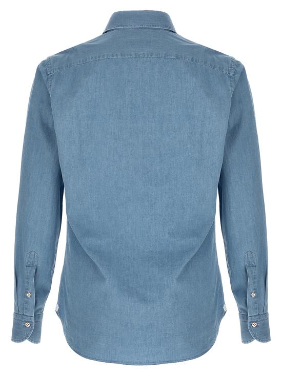 26SS 보리엘로 데님 셔츠 90952 Light Blue - BORRIELLO