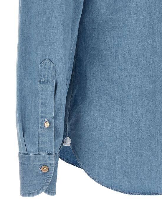 26SS 보리엘로 데님 셔츠 90952 Light Blue - BORRIELLO