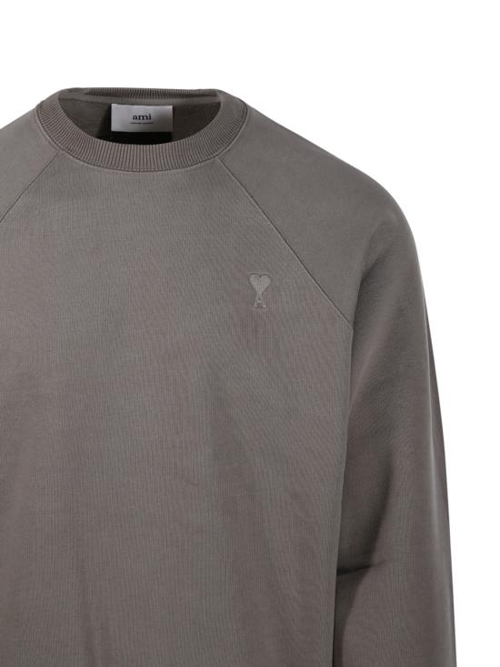 25SS 아미 긴팔 티셔츠 USW074 747 0953 SMOKE GREY - AMI