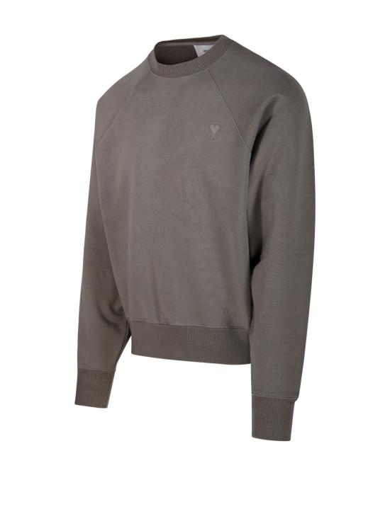 25SS 아미 긴팔 티셔츠 USW074 747 0953 SMOKE GREY - AMI