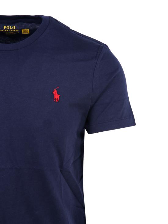 25FW 랄프 로렌 폴로 티셔츠 710680785004 INK - RALPH LAUREN