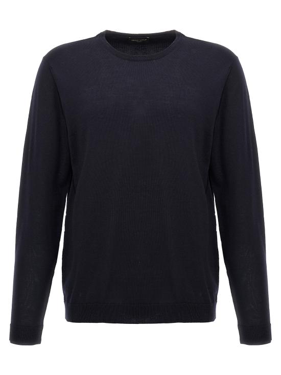 25FW 로베르토 콜리나 스웨터 253M01001M0177 Blue