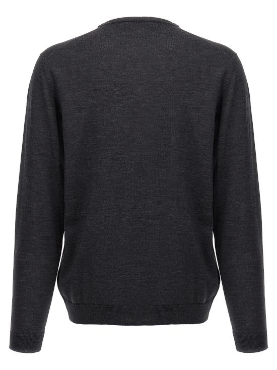 25FW 로베르토 콜리나 스웨터 253M01001M0121 Gray - ROBERTO COLLINA