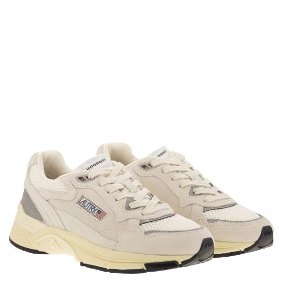 25FW 오트리 HYPERWAY 하이퍼웨이 스니커즈 HYLW WHITE - AUTRY