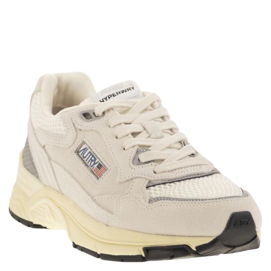 25FW 오트리 HYPERWAY 하이퍼웨이 스니커즈 HYLW WHITE - AUTRY