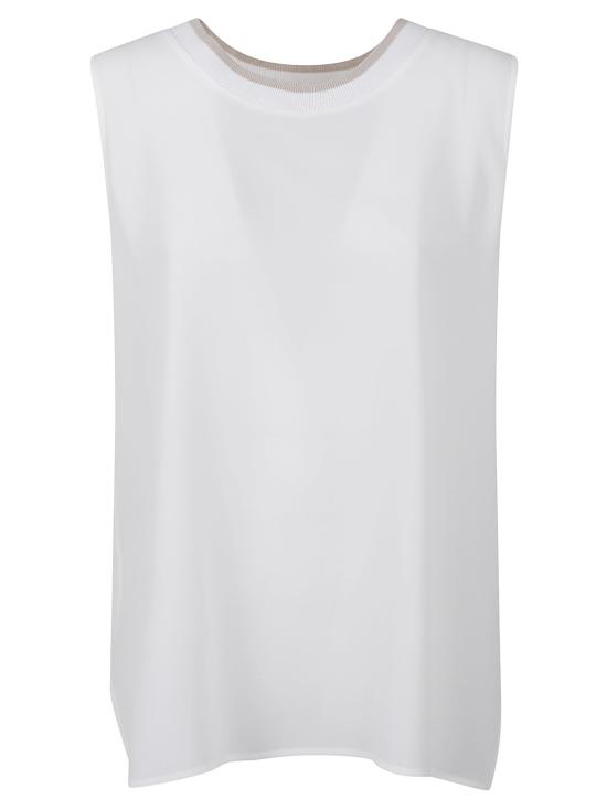 25SS Her 민소매 티셔츠 CIMABUE 001 White