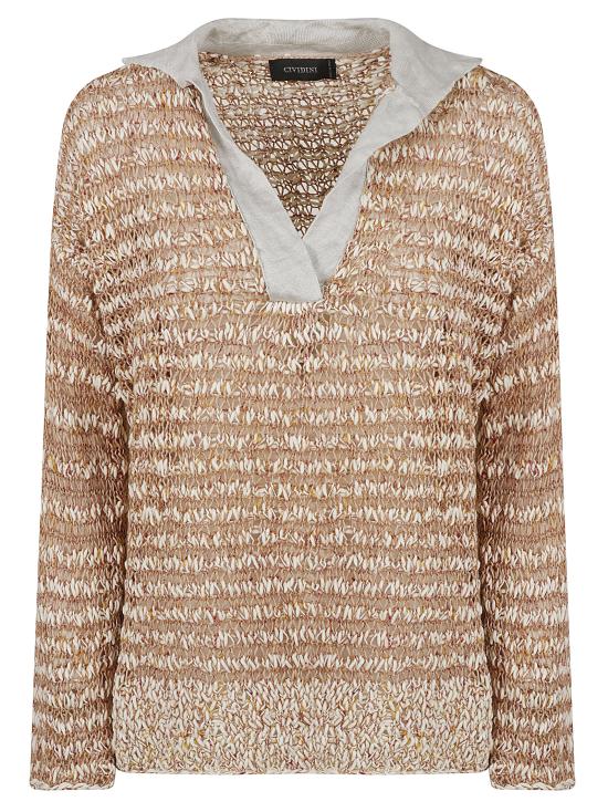 25SS 치비디니 스웨터 604MLL XY247 9280 Beige