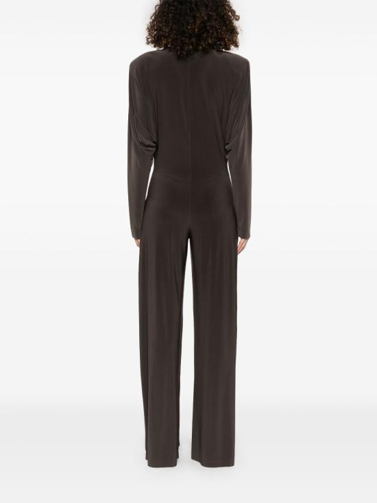 25SS 노마카말리 수트 세트 KK424JPLG63823 ESPRESSO Brown - NORMA KAMALI