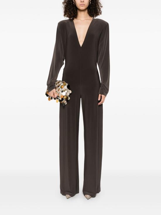 25SS 노마카말리 수트 세트 KK424JPLG63823 ESPRESSO Brown - NORMA KAMALI