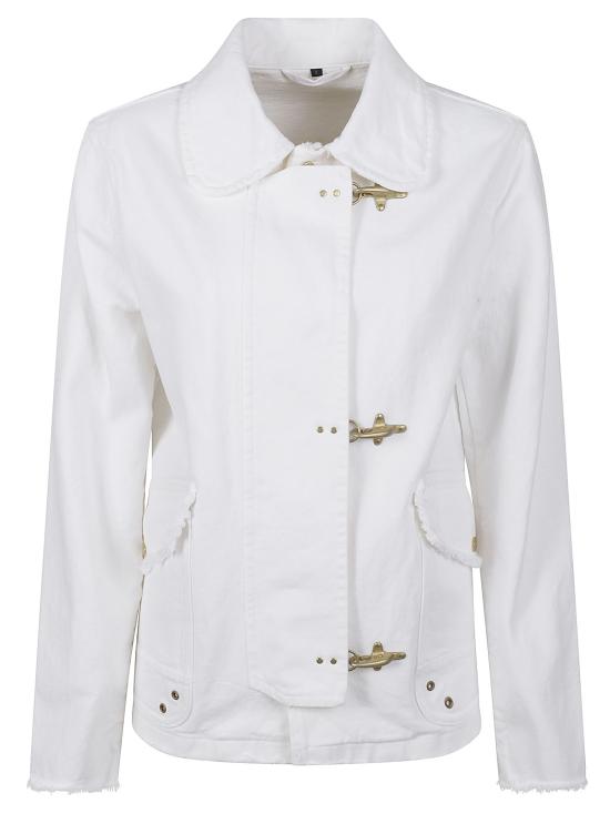 25SS 페이 수트 자켓 NAW1250422TXFEB012 BIANCO White