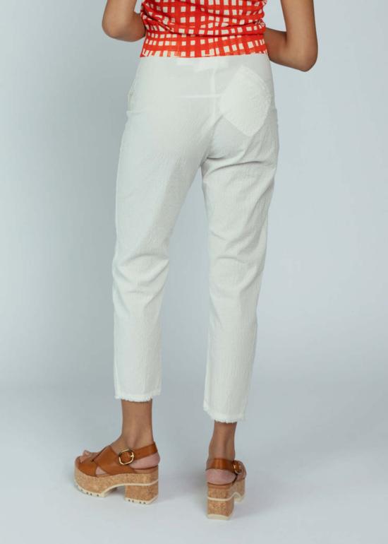  에이치플러스 하노 베셀 크롭 팬츠 H+ 한노 베셀 필란트라 시어서커 팬츠 내추럴 - H+ HANNOH WESSEL