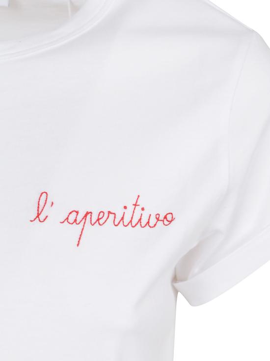25SS 메종 라비쉬 반팔 티셔츠 POITOU APERITIVO WHITE White - MAISON LABICHE