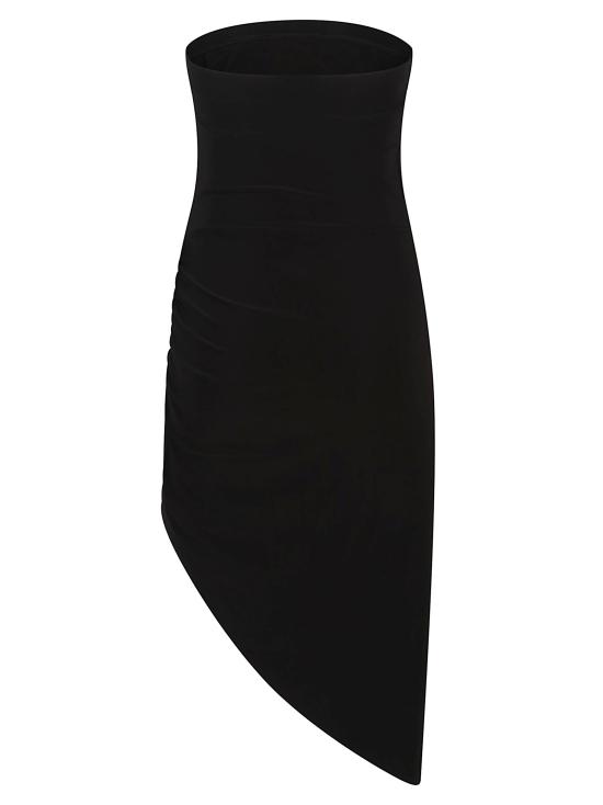  노마카말리 미디 원피스 KK4223PL949001 BLACK - NORMA KAMALI