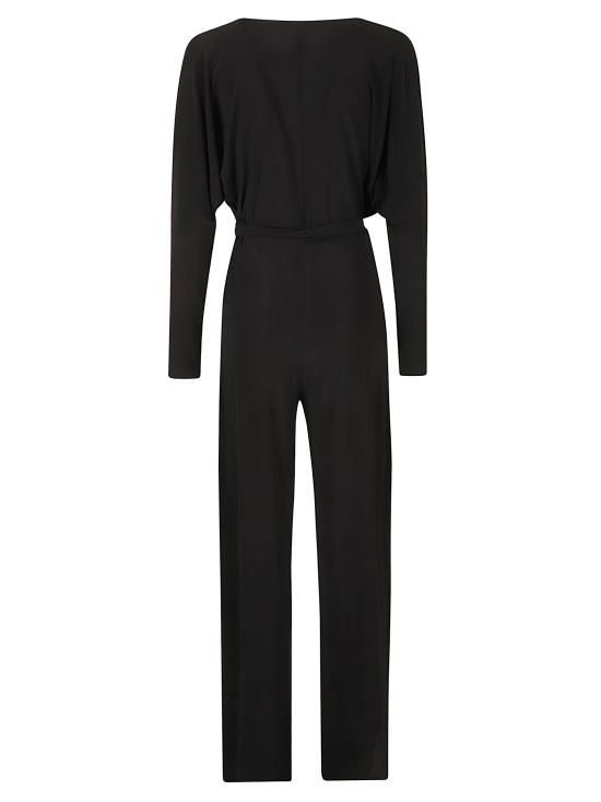 25SS 노마카말리 수트 세트 KK120JPL099 001 Black - NORMA KAMALI