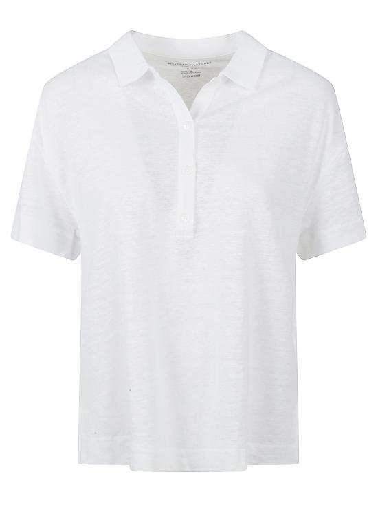 25SS 마제스틱필라쳐 반팔 티셔츠 M011 FPO032 001 White