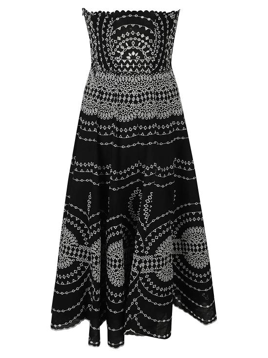 25SS 차로루이즈 미디 원피스 254611 IRIS BLACK Black - CHARORUIZ