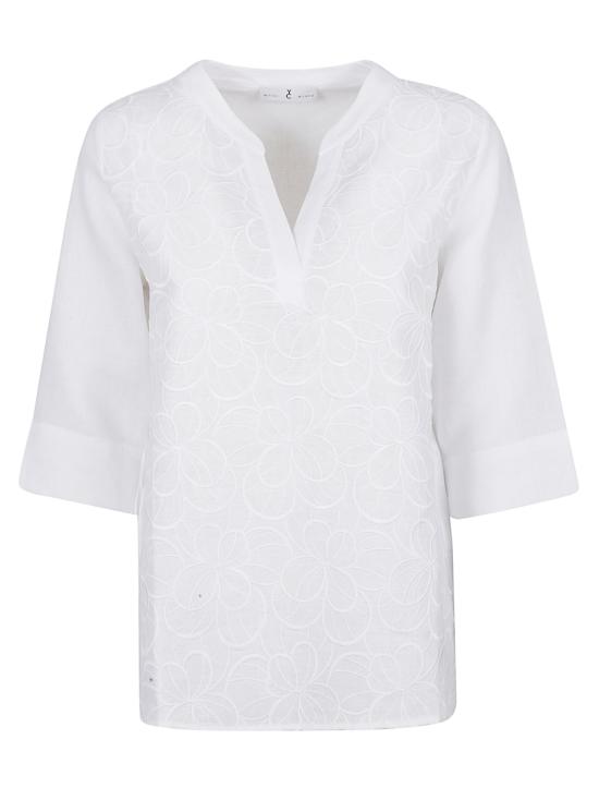 25SS 와이 블라우스 WH1052 001 White