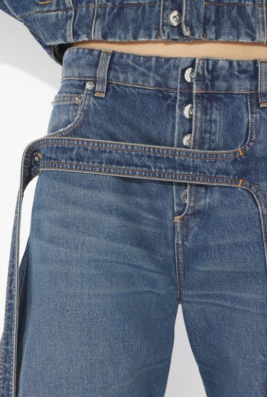 25FW 장 폴 고티에 데님 팬츠 25 03 W TR009 D024 57 Vintage blue - JEAN PAUL GAULTIER