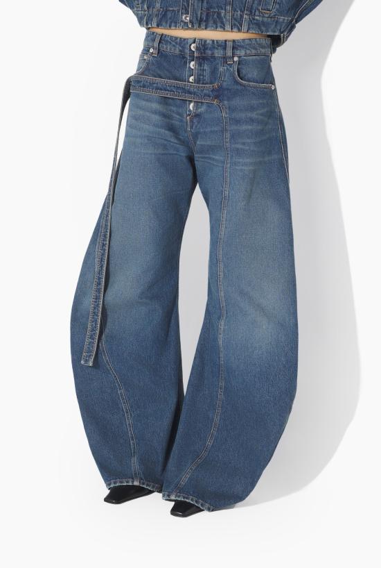 25FW 장 폴 고티에 데님 팬츠 25 03 W TR009 D024 57 Vintage blue - JEAN PAUL GAULTIER