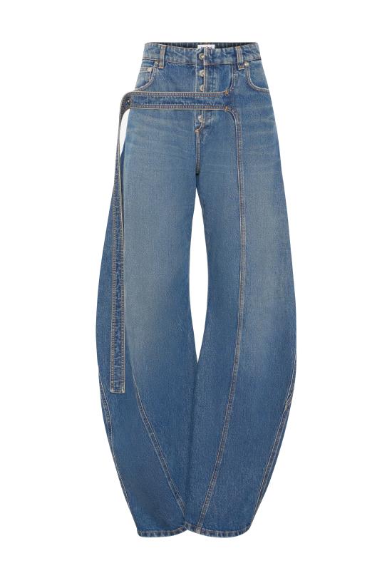 25FW 장 폴 고티에 데님 팬츠 25 03 W TR009 D024 57 Vintage blue