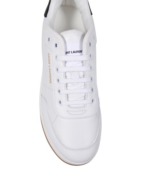 25FW 생로랑 스니커즈 819476 00NI0 9061 BLANC OPTIQUE NERO - SAINT LAURENT