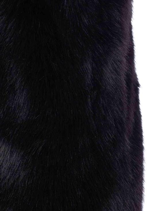  에르노 풀 인조 퍼 리조트 베스트 GC00065DR126279300 Black - HERNO