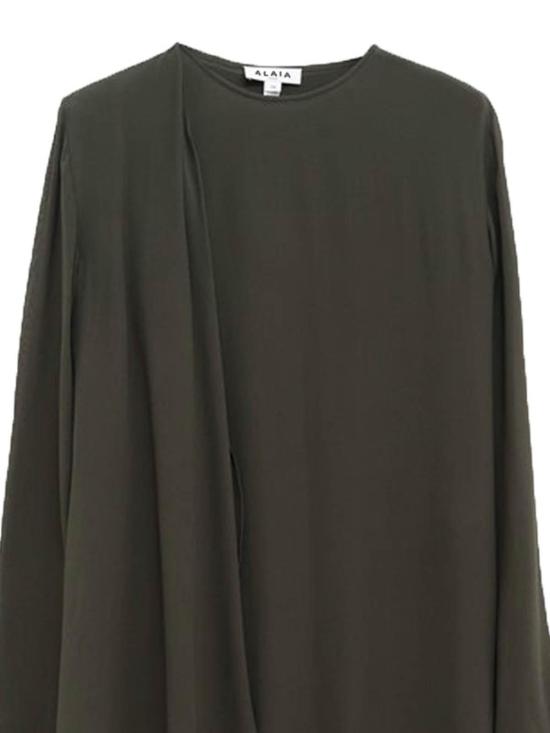  알라이아 튜닉 AA9R2695T666B643 Green - ALAIA