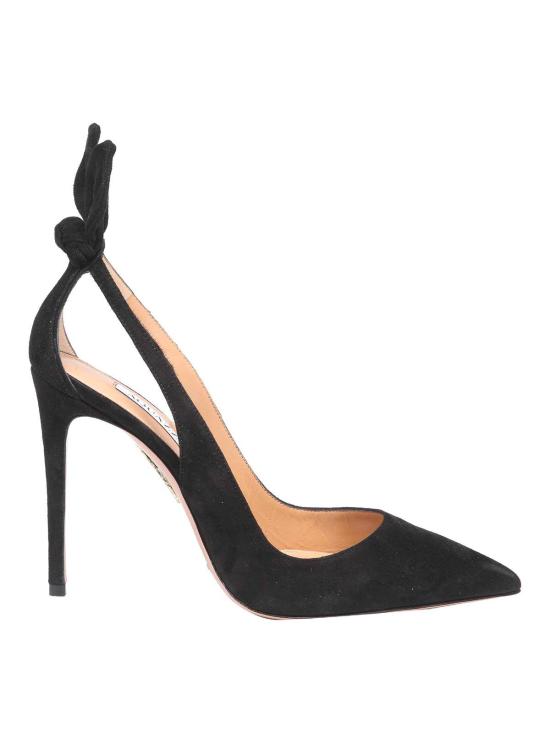 26FW 아쿠아주라 힐/펌프스 DENMIDP0SUEBLACK Black