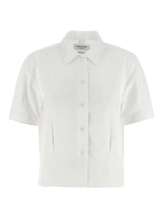 25FW 톰브라운 블라우스 FLL171A03113100 White - THOM BROWNE