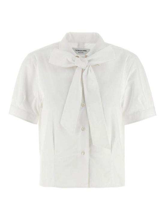 25FW 톰브라운 블라우스 FLL171A03113100 White
