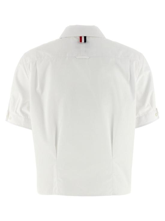 25FW 톰브라운 블라우스 FLL171A03113100 White - THOM BROWNE