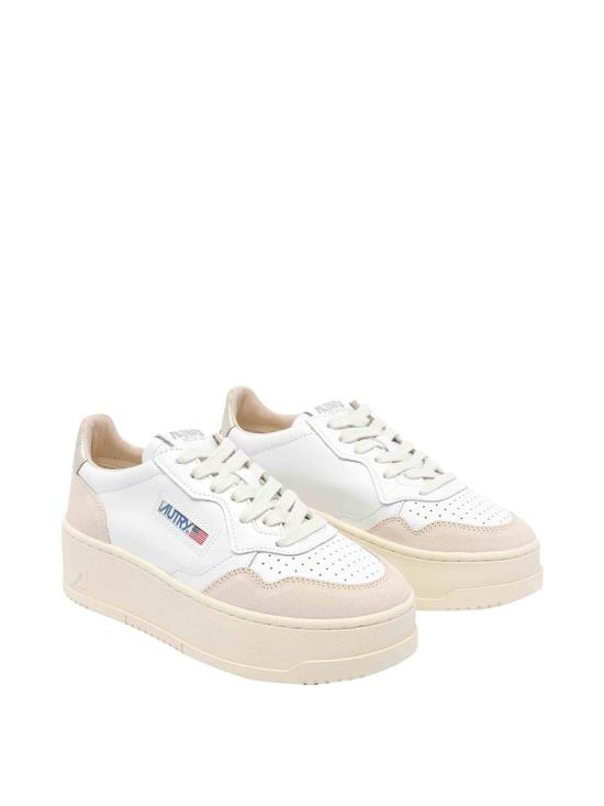 25FW 오트리 메달리스트 플랫폼 스니커즈 PTLWLS01 White - AUTRY