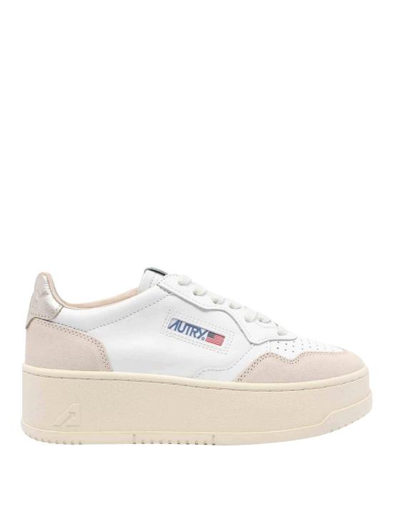25FW 오트리 메달리스트 플랫폼 스니커즈 PTLWLS01 White