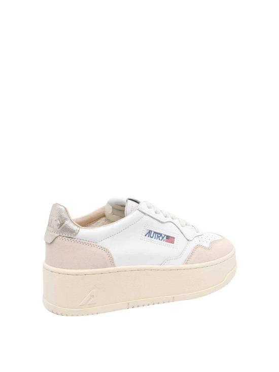 25FW 오트리 메달리스트 플랫폼 스니커즈 PTLWLS01 White - AUTRY