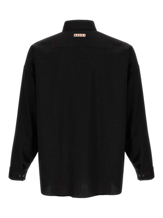  마르니 긴팔 셔츠 CUMU0061X3TW83900N99 Black - MARNI