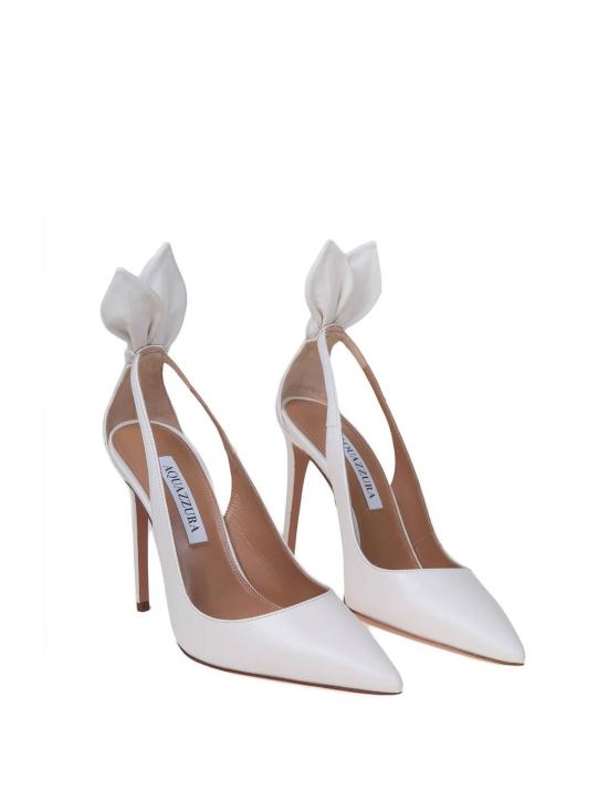 26SS 아쿠아주라 힐/펌프스 DENMIDBRNAP White - AQUAZZURA