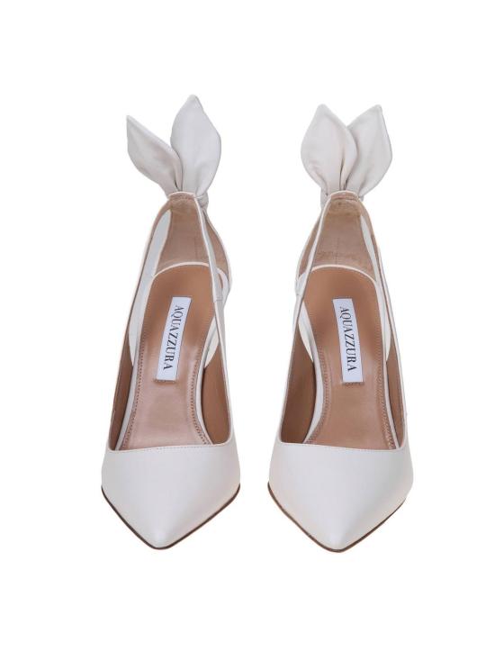 26SS 아쿠아주라 힐/펌프스 DENMIDBRNAP White - AQUAZZURA