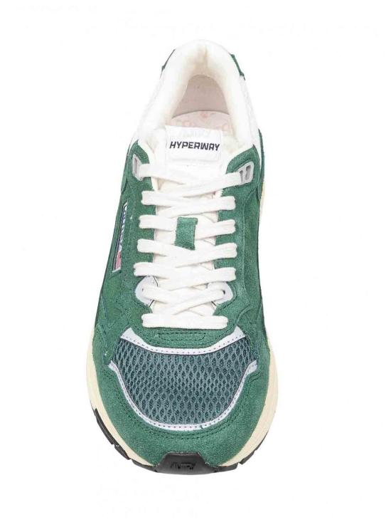 25FW 오트리 하이퍼웨이 스니커즈 HYLMUM06 Dark Green - AUTRY
