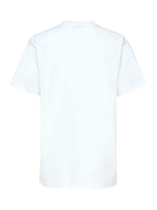 25FW 버버리 체크 포켓 티셔츠 8103971 A1464 White - BURBERRY