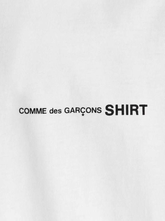 26SS 꼼데가르송 반팔 티셔츠 FOT026S253 White - COMME DES GARCONS
