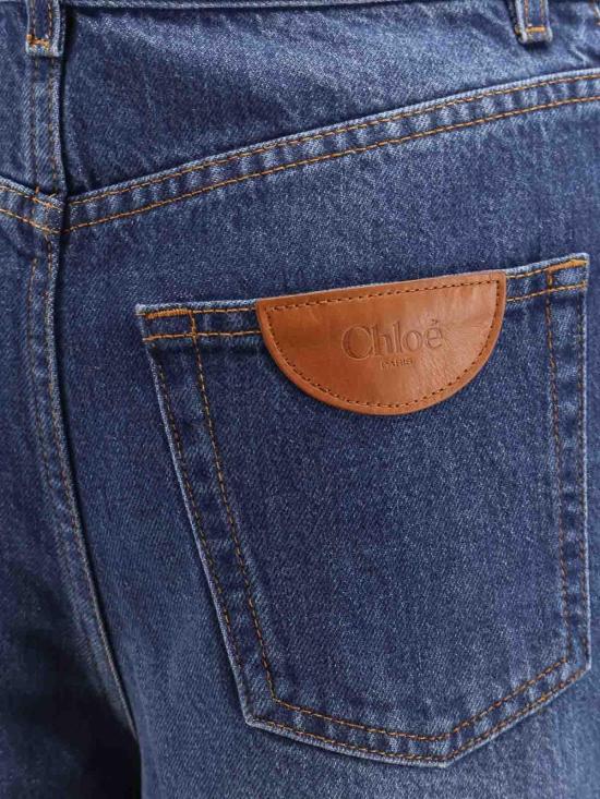  끌로에 스트레이트 팬츠 CH24ADP12150402 Blue - CHLOE