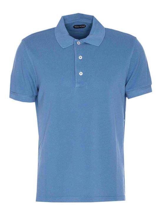 26FW 톰포드 폴로 티셔츠 JPS011JMT013HB284 Blue